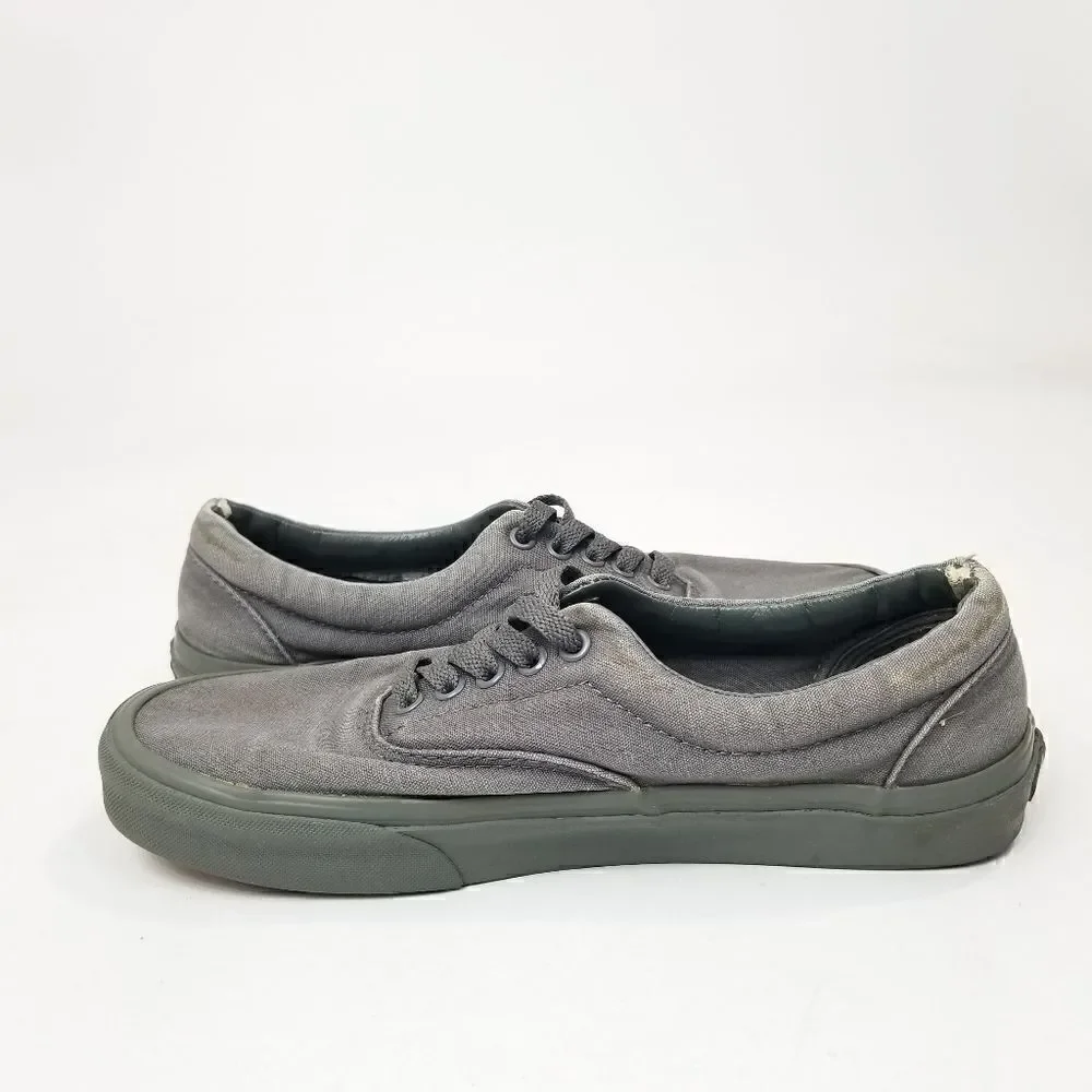 Vans Off The Wall Low Gray Skateboarding Shoes Mens Size 9 Womens Size 10.⁵ - Picture 6 of 10